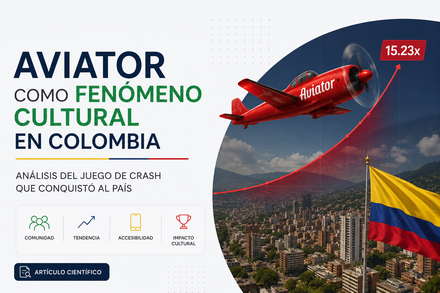 Aviator como fenómeno cultural en Colombia