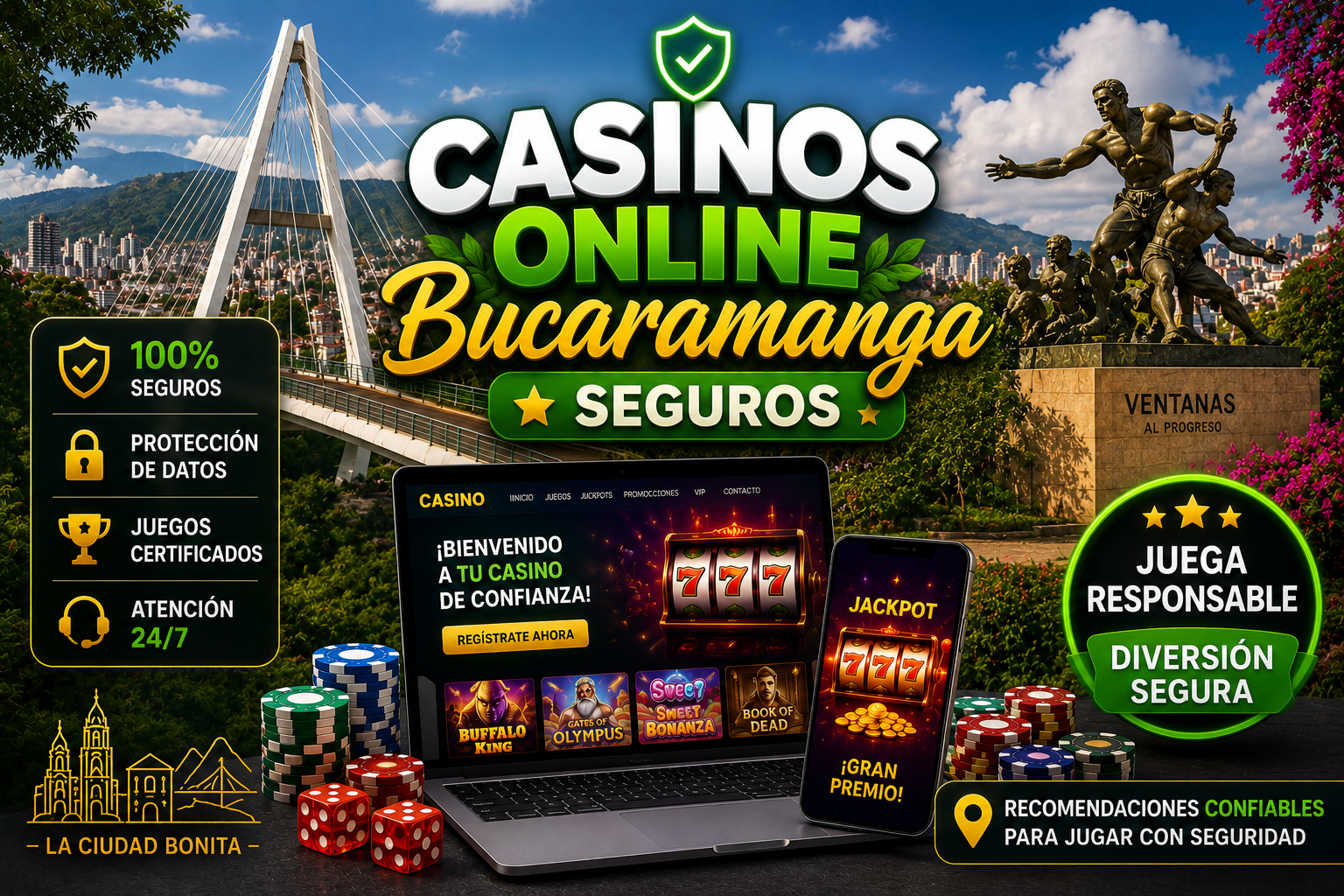 Casinos online Bucaramanga seguros